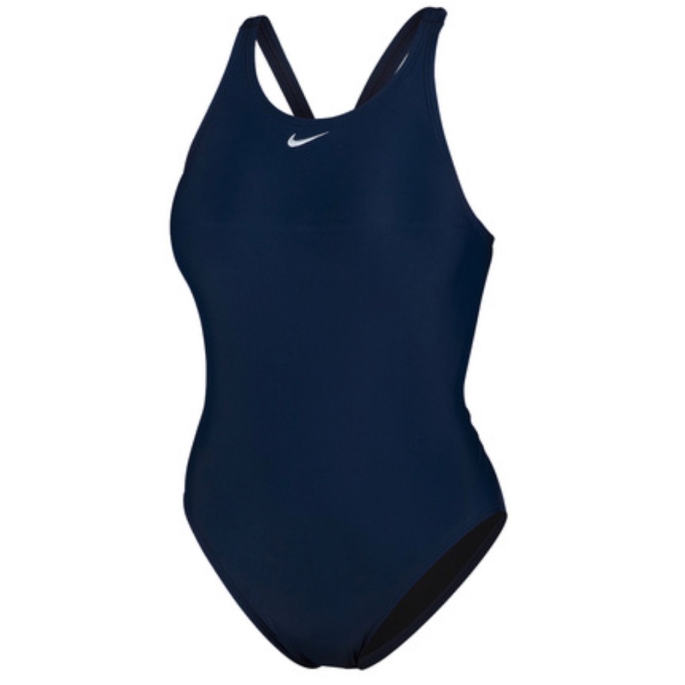 Nike Swim Women's Hydrastrong Fastback One Piece Black size 8 uk size 40